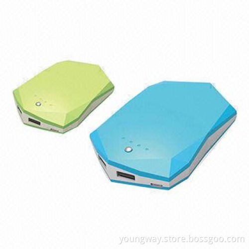 Power Banks for Mobile Phone, Samsung Batteries with 10,400mAh Capacity, 5V DC, 1A Input